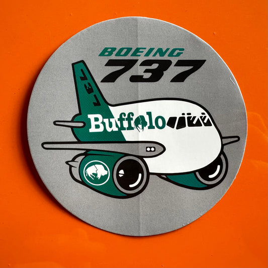 Classic Buffalo Boeing Decal