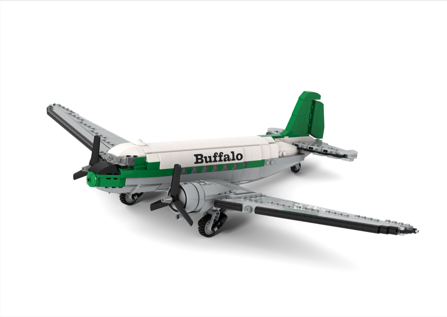 Buffalo DC-3 MOC Brick Kit