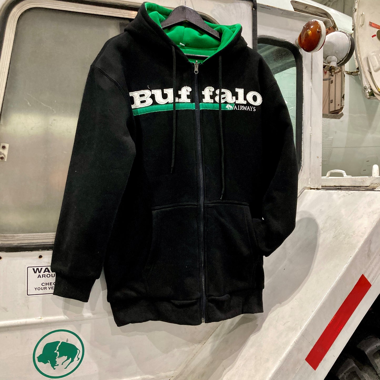 Buffalo Airways Heavy Reversible Zip-up Hoodie