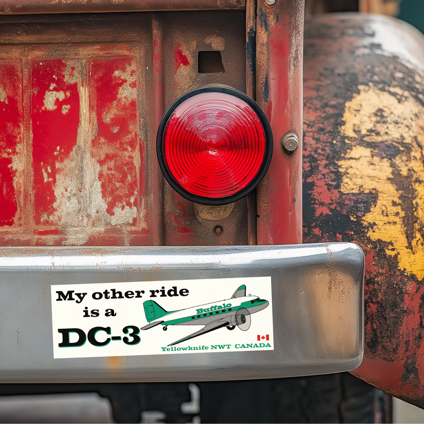 DC-3 Bumper Sticker